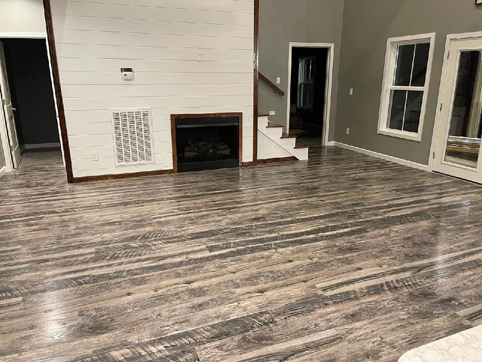 A new home renovation floor works A new home renovation floor works