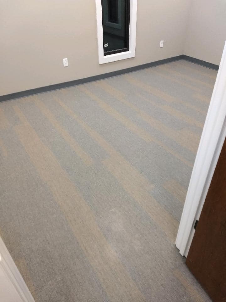 A clear flooring works A clear flooring works